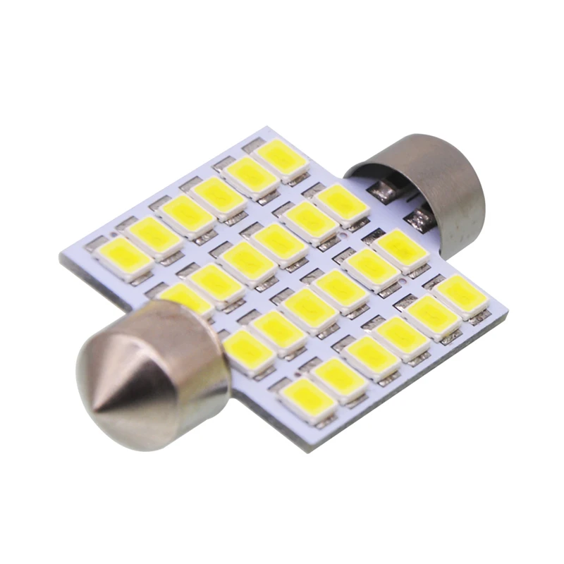 10 шт. большая акция 36 мм 39 41 24 SMD 3528 Светодиодный автомобильный Авто C5W номерной