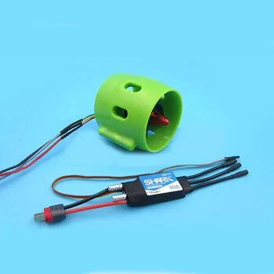 1pc CW w 30A ESC ROV 12-24V бесщеточный двигатель Подводное Подруливающее устройство с 30A/50A ESC 60 мм пропеллером CW CCW для RC рыболовной приманки Запчасти для лодки - Цвет: 1pc CW w 30A ESC