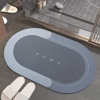 bathroom anti slip mat super absorbent bathroom floor anti slip mat diatom mud cushion suitable for kitchen toilet