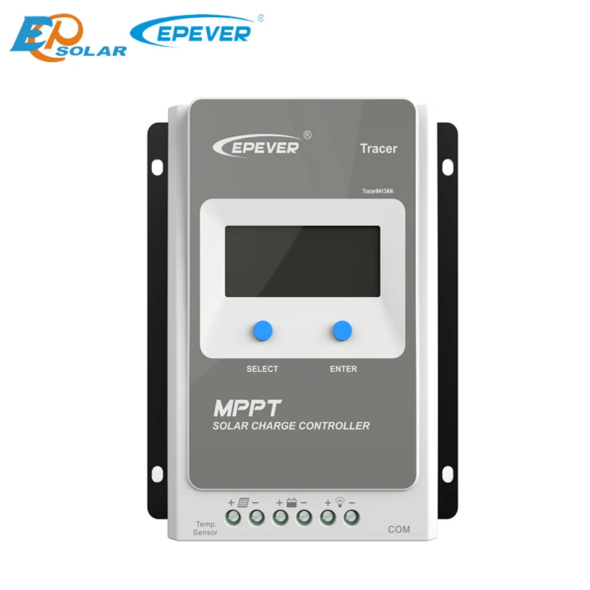 TracerAN 10A 20A 30A 40A со слежением за максимальной точкой мощности, Солнечный Контроллер заряда 12v 24v регулятор epever MT50 Wi-Fi, Bluetooth связь ПК мобильное приложение - Цвет: Only Controller