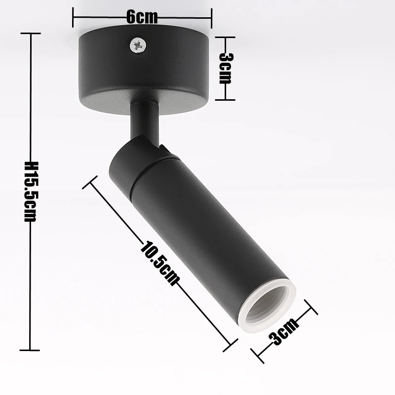 Современный светодиодный настенный светильник с переключателем 6 Вт AC85 265V
