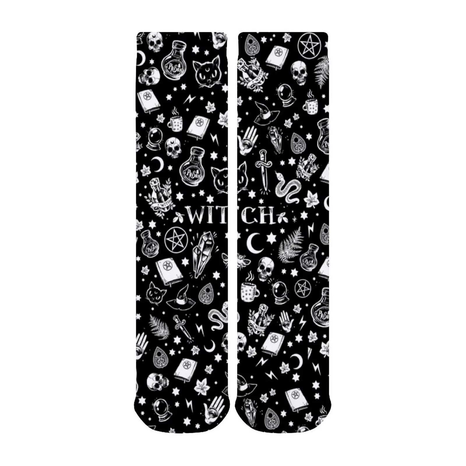 

Gothic Socks Anti Slip Elite Stockings Lawyer Large Chemical Fiber Workout Design Socks