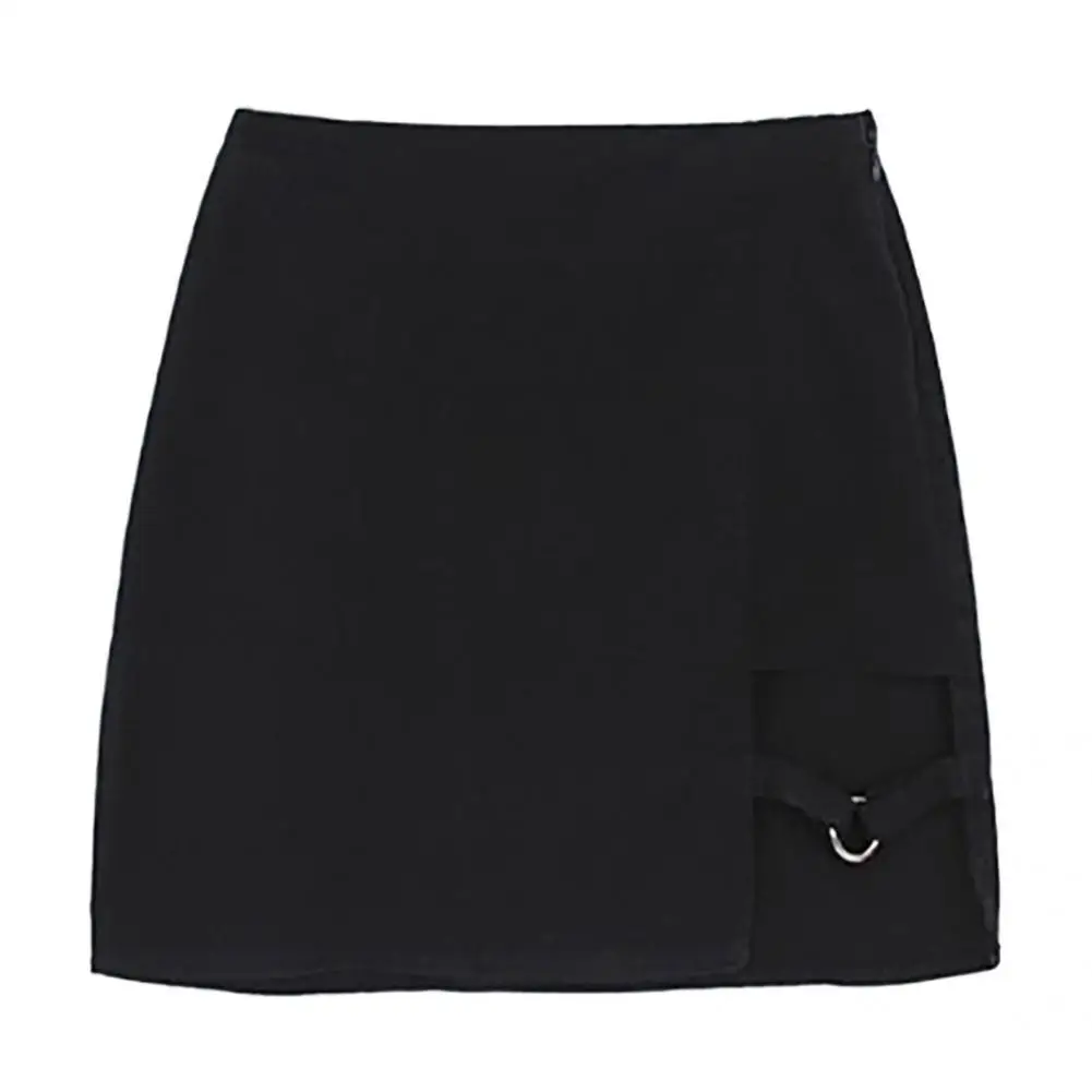 

Lightweight Sexy High Waist Black Bodycon Skirt Breathable Short Skirt High Waist for Club