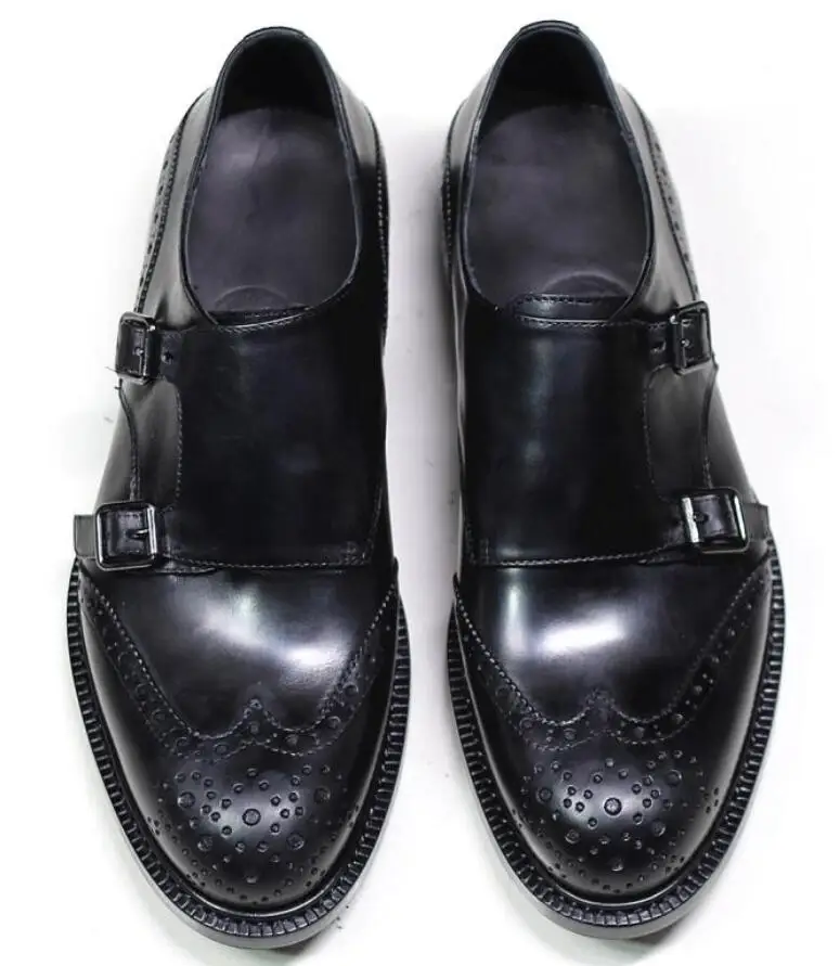 Sipriks импорт из Франции до середины икры Кожаные модельные туфли обувь мужские