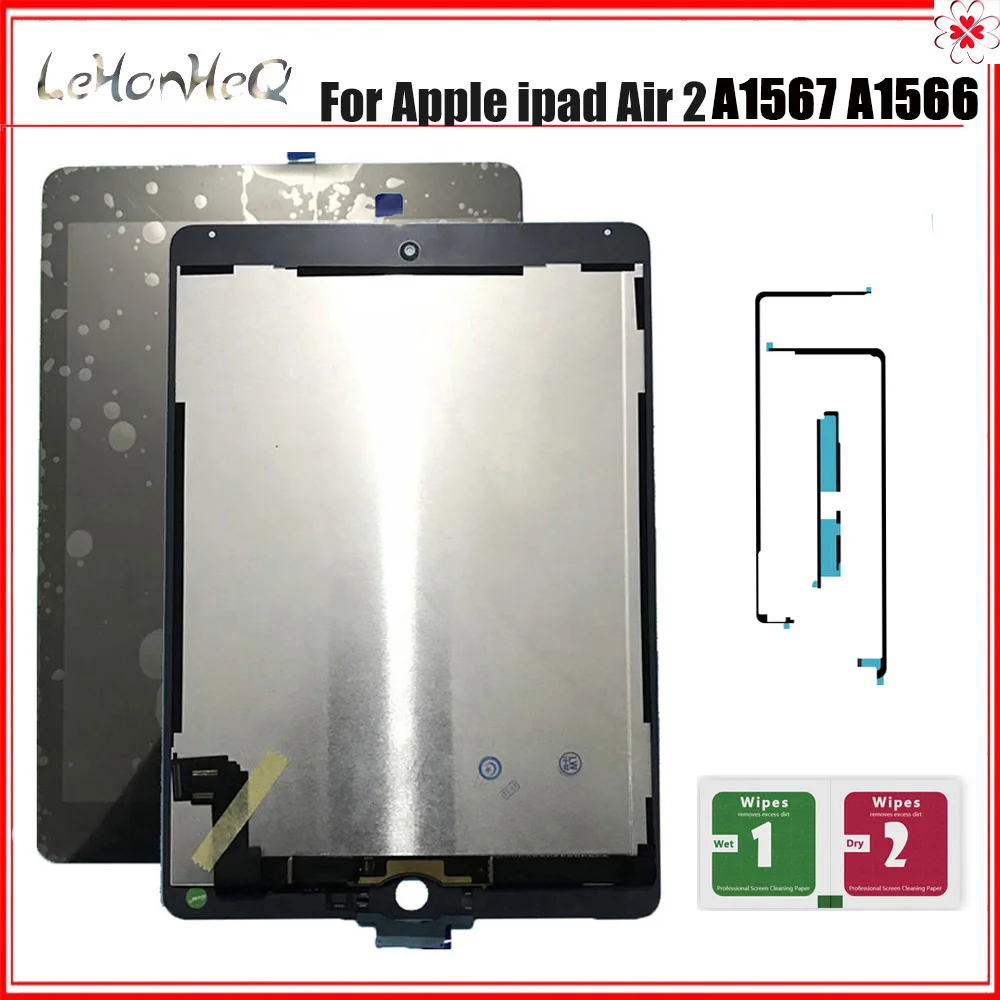 Планшет 9 7 &quotЖК дисплей для Apple iPad 6 Air 2 A1567 A1566 ЖК Дисплей Панель с кодирующий
