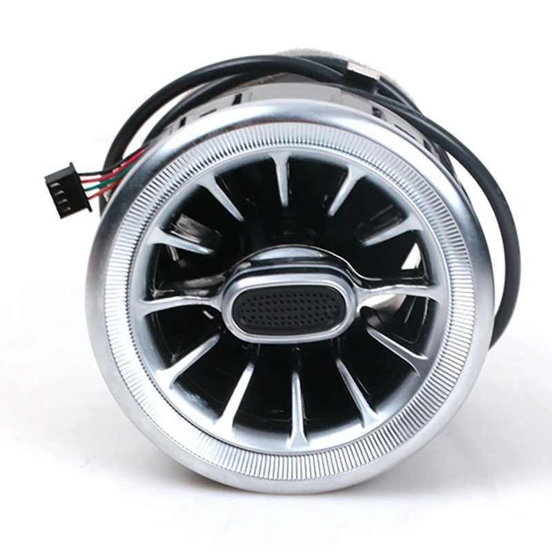 

2PCS Dashboard Air Condition Vent Outlet Modification 64 Color LED Atmosphere Light for Benz Vito V250 2015-2020