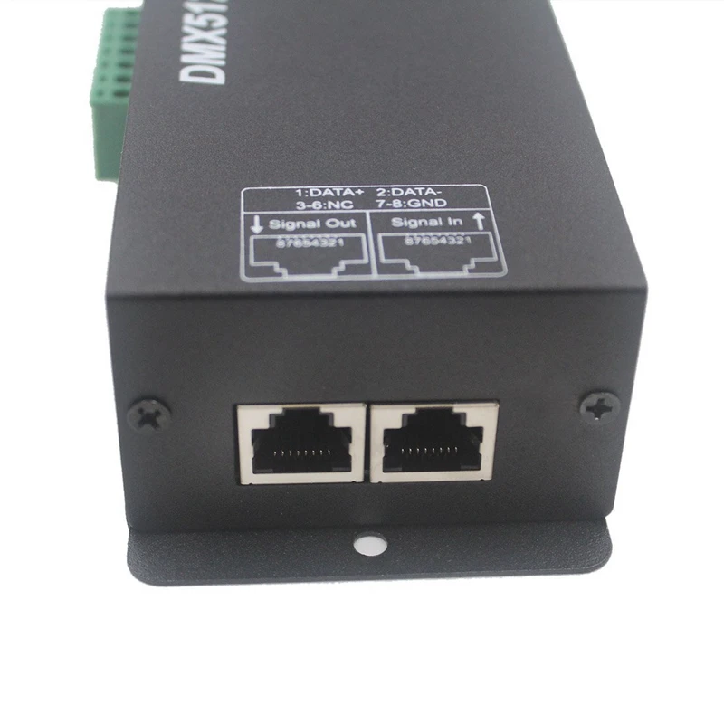 4CH RGBW DMX 512 декодер светодиодный контроллер 4 канала x 4A для светодиодной ленты