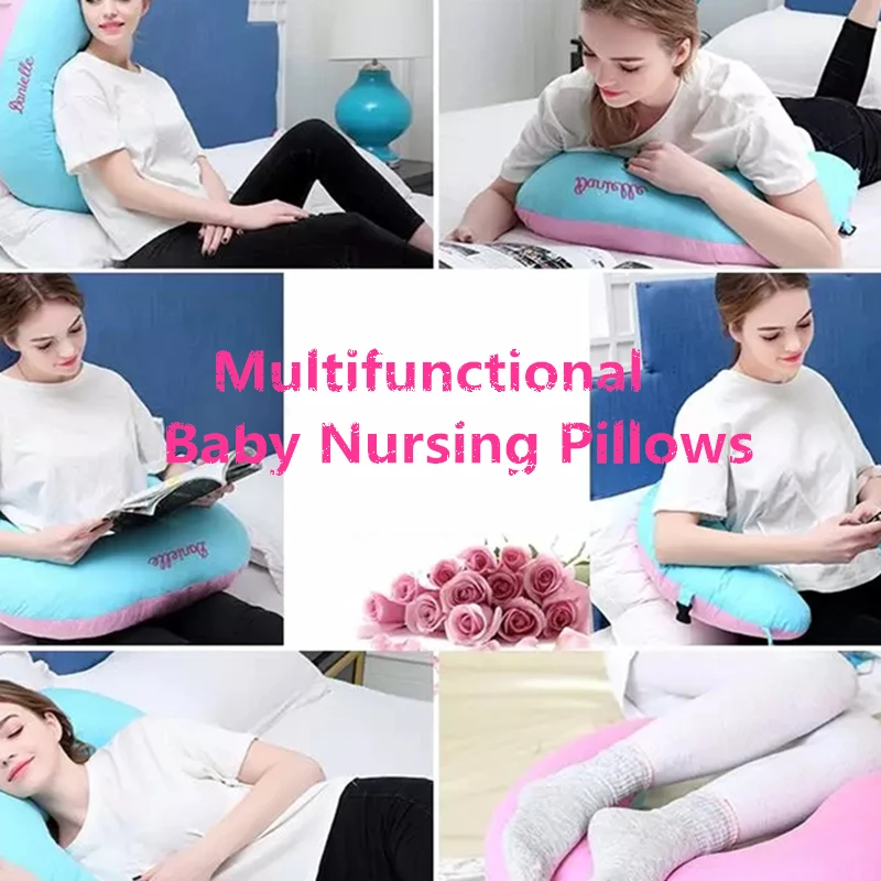Подушки для кормления ребенка u образная Подушка хлопковая поясная подушка ухода