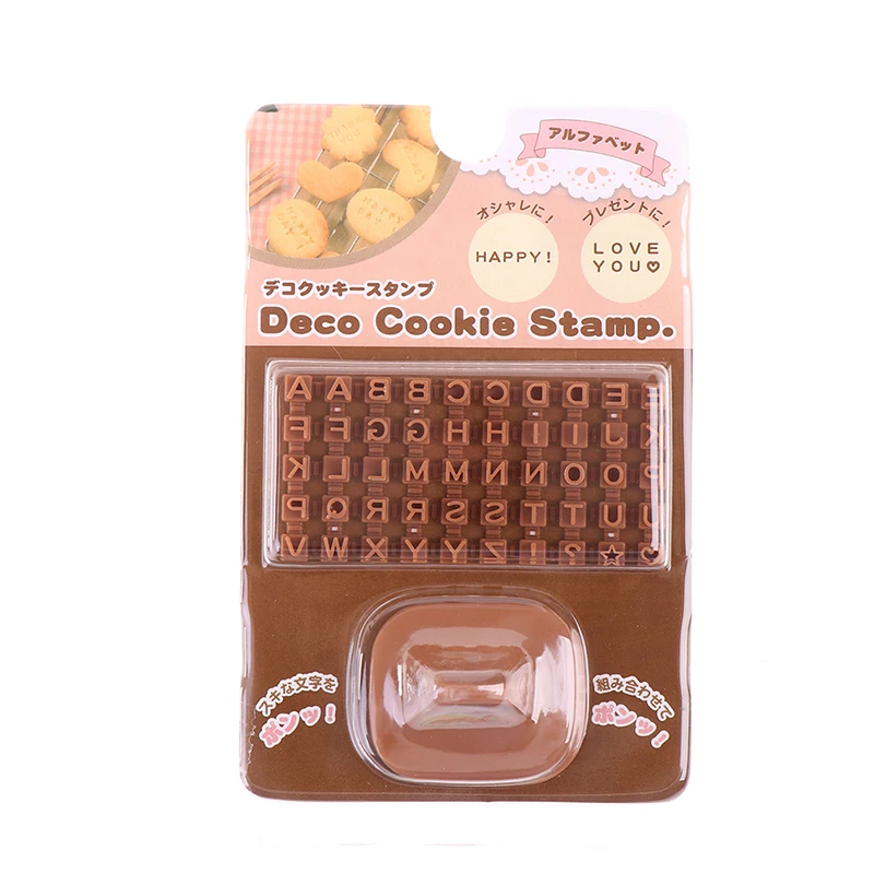

1Pc Cookie Biscuit Mold Alphabet Letter Cutter Press Stamp Embosser Cake Mould Baking DIY Christmas Fondant Baking Mold