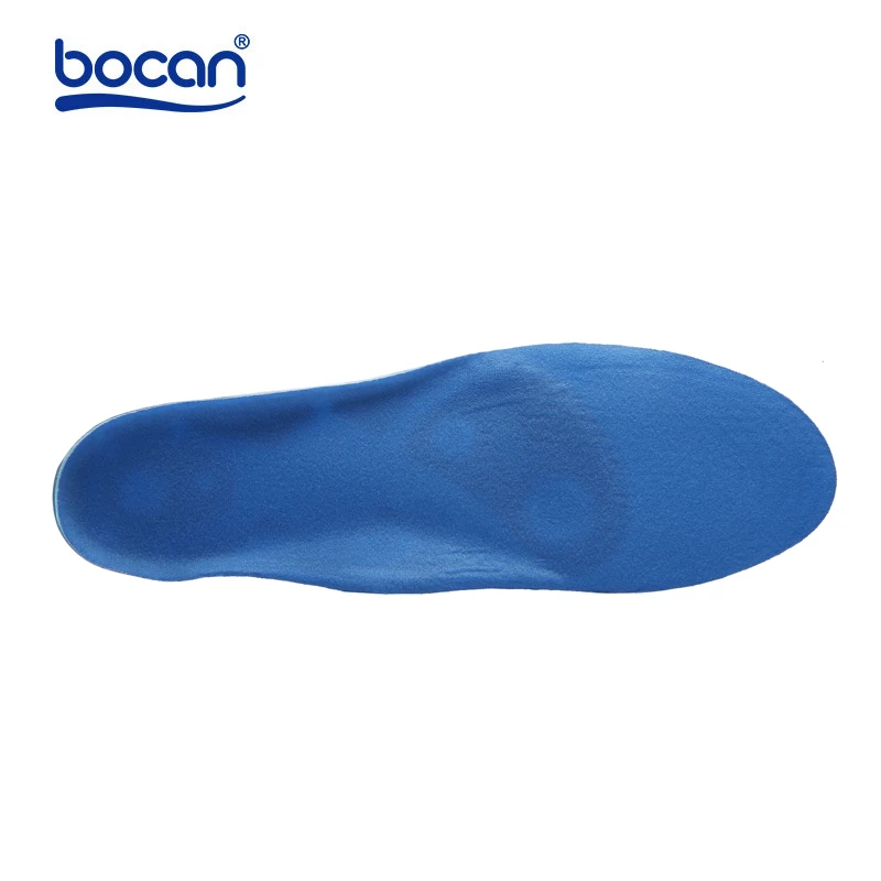Bocan Silicon Gel Insoles High Quality Foot Care for Plantar Fasciitis Heel Spur Running Sport Insoles Shock Absorption Pads