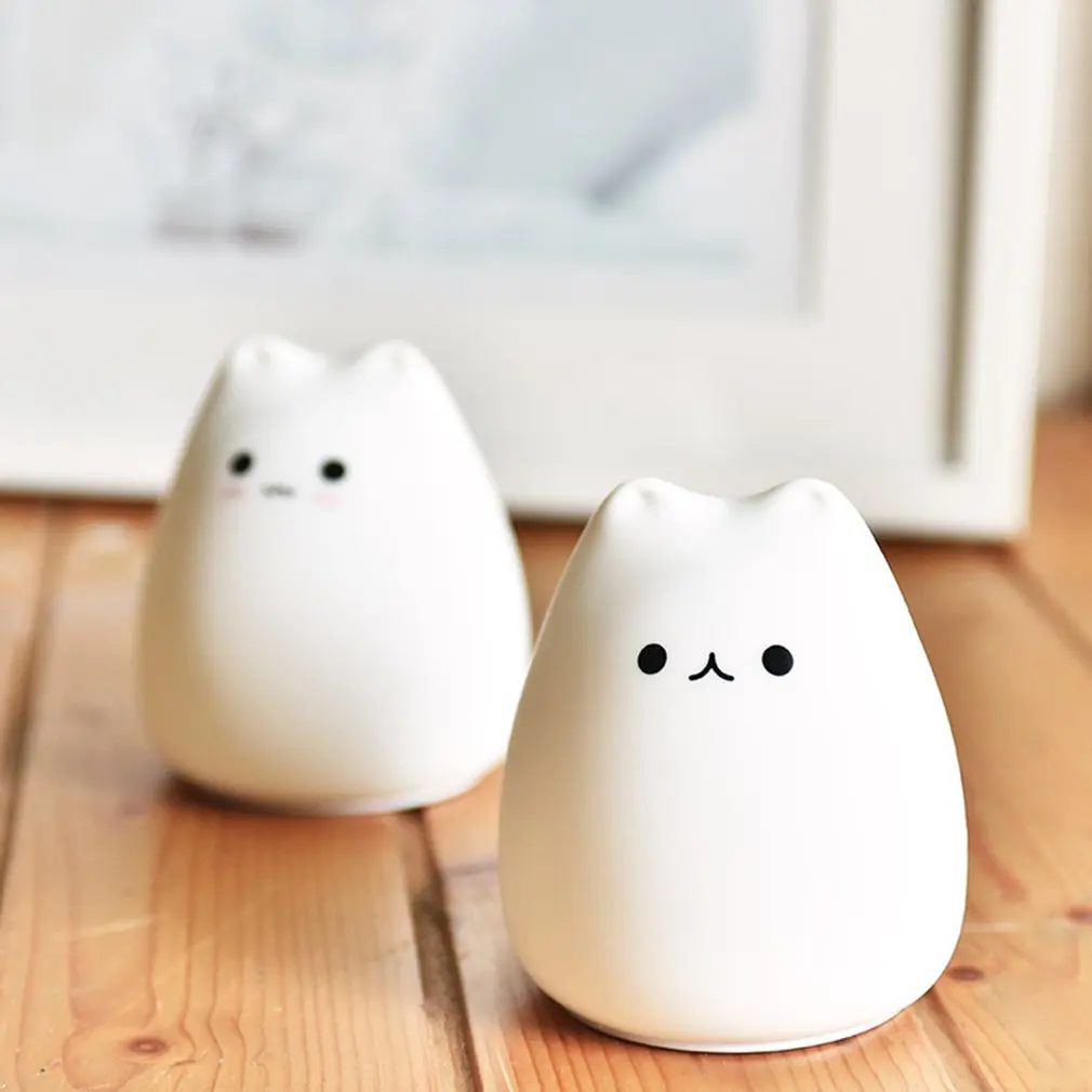 

Colorful Animal Silicone Meng Pet Cute And Colorful Light Lamp Night Light