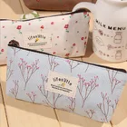 1 предмет, милая пасторальная фрагмент цветок ручка Холст Карандаш ткань красивый цветок дерево карандашей, пенал для учебы