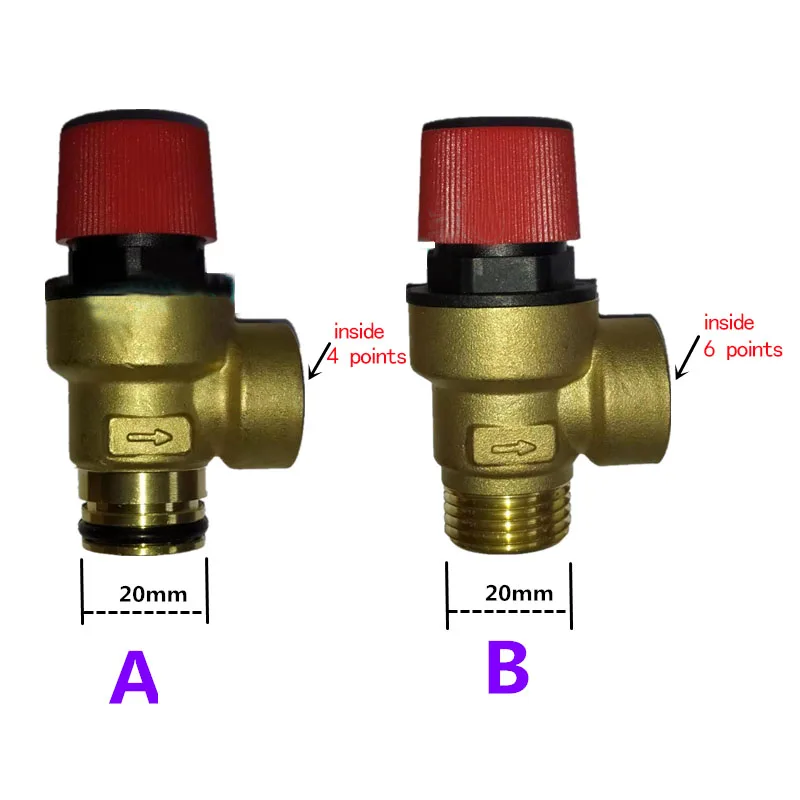 1 шт. предохранительный клапан для защиты безопасного использования настенных
