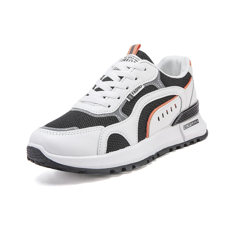 

School Casual Women's Vulcanize Shoes Breathable Mesh Sneakers Women 35-40 Outdoor Walking Light Women's Platform Shoes Hot Sale