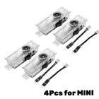 4 шт. светильник автомобильные беспроводные теневые лампы для Mini Cooper One S JCW R55 R56 R58 R59 R60 F56 F60