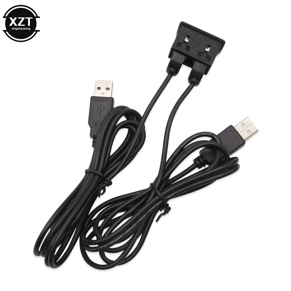 150 см автомобильный утопленный кронштейн с двойным USB портом панель