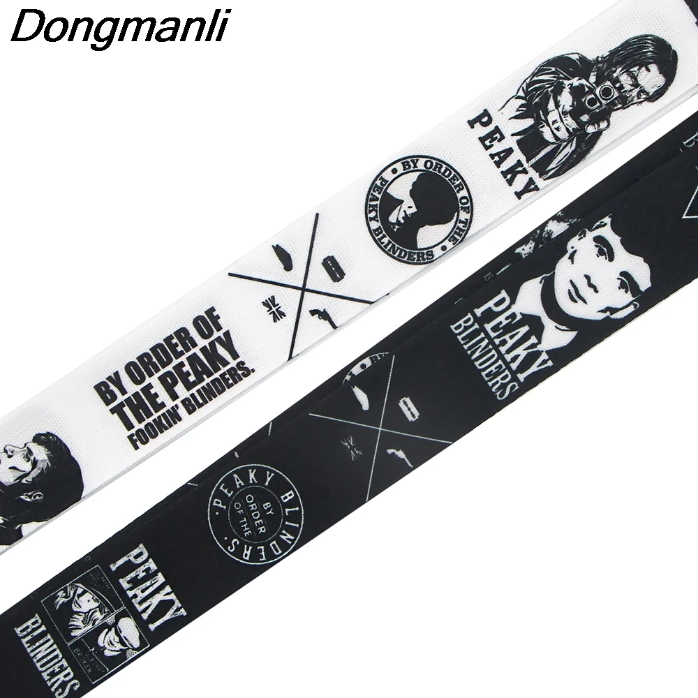 

BG202 Dongmanli Peaky Blinders Lanyards For keychain ID Card Pass Cell Phone USB Badge Holder Hang Rope Lariat Lanyard