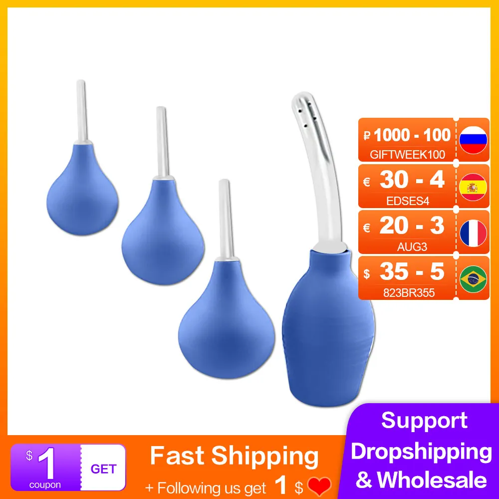 Шприц для анального душа душ очиститель анальная Вагина Ректальная клизма