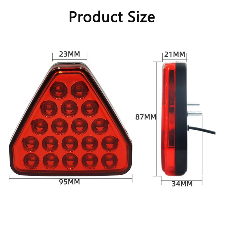 12V автомобильный тормоз светильник анти столкновения задний конец лазерный