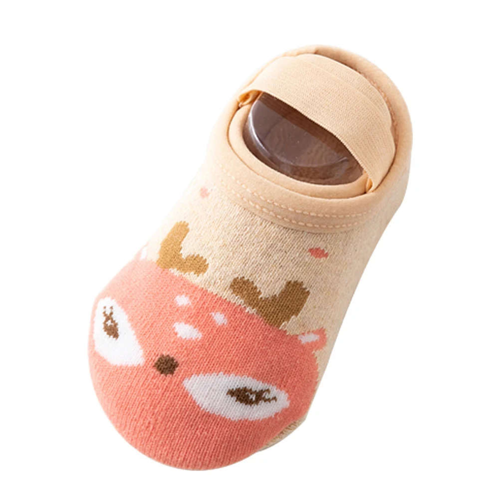 Baby Socks Boat Cotton Toddler Floor Cute Cartoon infant Anti-slip socks Girl Boy Soft Dropship | Детская одежда и обувь