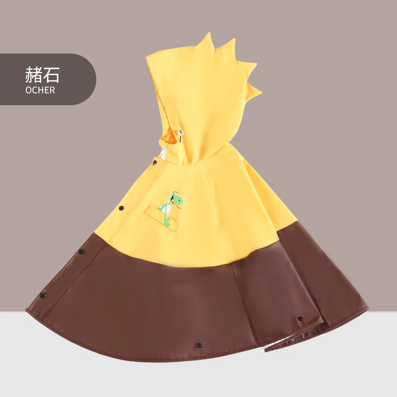 

Hiking Cartoon Children Raincoat Waterproof Boys Girls Yellow Poncho Baby Rain Coats Rain Travel Outdoors Regenpak Raingear R5C