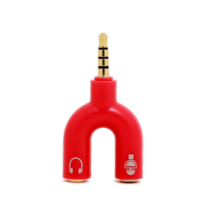 2 в 1 двойной адаптер для наушников 3 5 мм|Аксессуары наушников| |