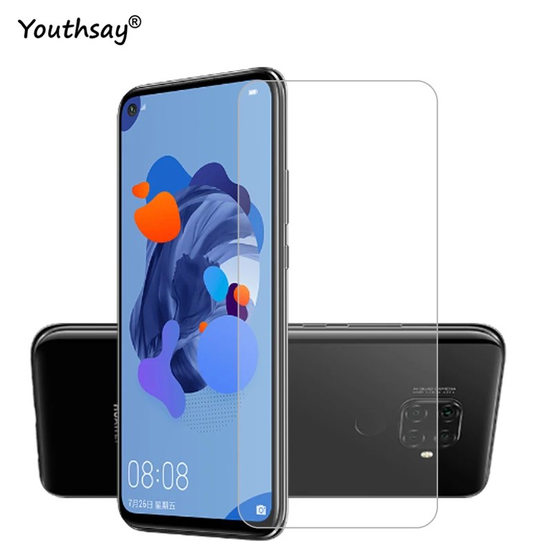 Protector de pantalla del tel&eacute;fono para Huawei Mate 30 Lite, 2 uds. De cristal templado 9H para Huawei Nova 5i Pro, cristal para Huawei Mate 30 Lite-0