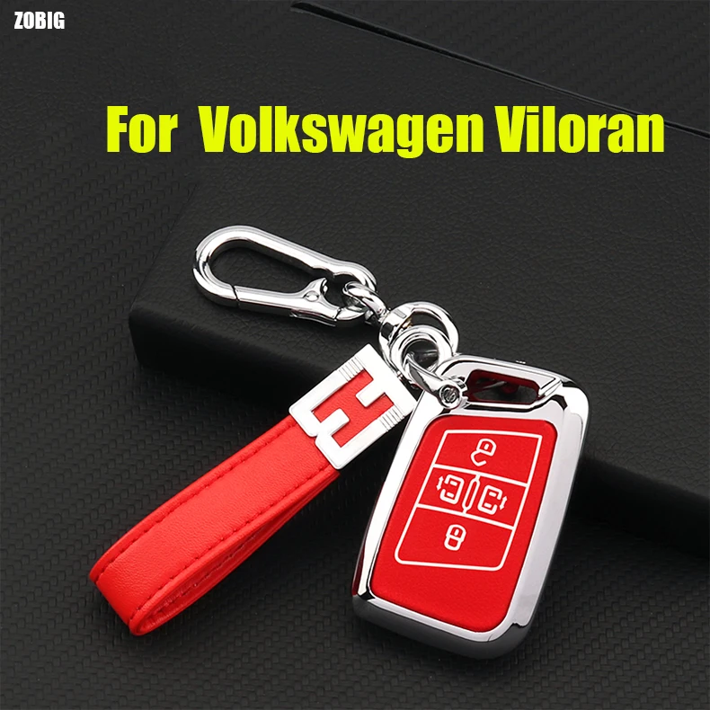 

Чехол для автомобильного ключа для Volkswagen VW weiran Tiguan Passat Golf Alltrack 2018 2019 2020 чехол для дистанционного ключа без ключа