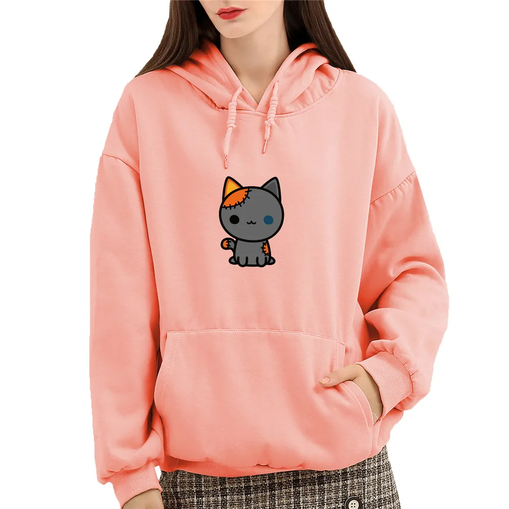 Streetwear Womens Hoodies Sweterek Damski Sweatshirts Ladies Pink Korean Style Hoodie Sweetshirt for Girls Woman Long Sleeves