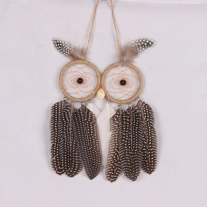 Подвеска Ловец снов в виде совы | Дом и сад