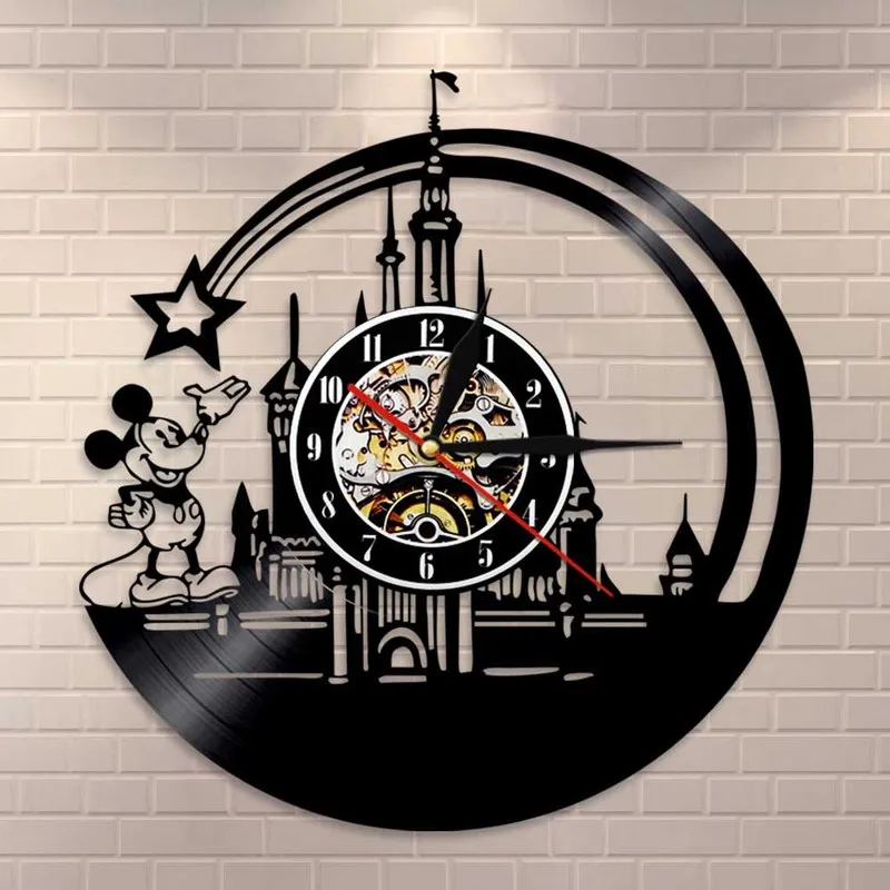 Бесплатная доставка 2019 новые музыкальные виниловые Звезды Микки замок Маус