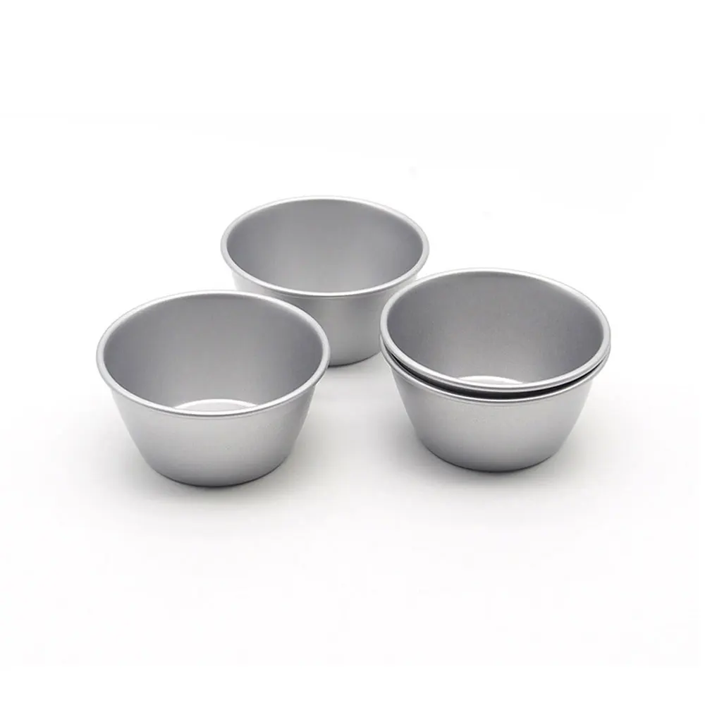 1 шт. индивидуальные формы для пудинга мини алюминиевые чашки антипригарная