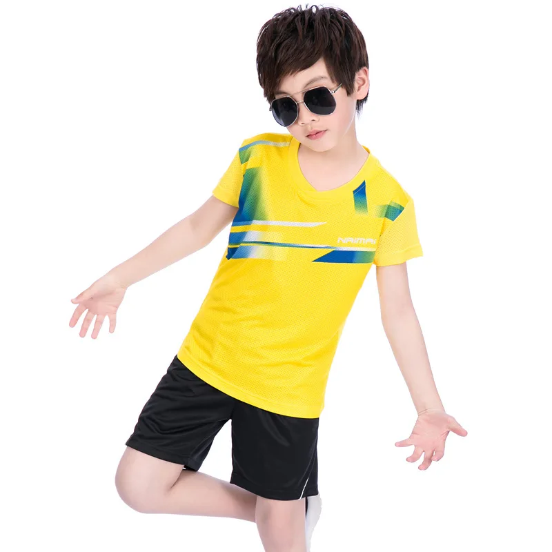 Детская теннисная рубашка + шорты (юбка) спортивная майка быстросохнущая дышащая