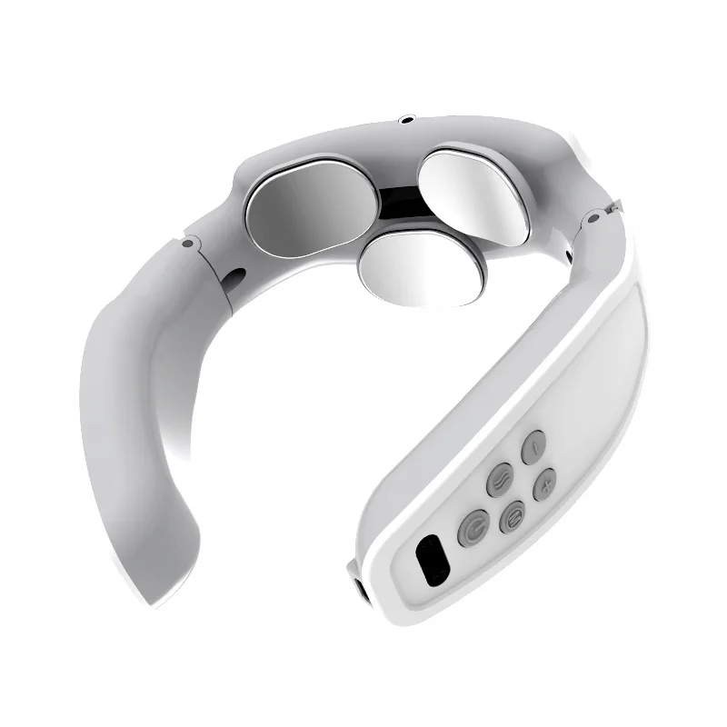 

Free shipping Neck Massager Neck Physiotherapeutic Instrument Portable Smart Pulse Neck Massager