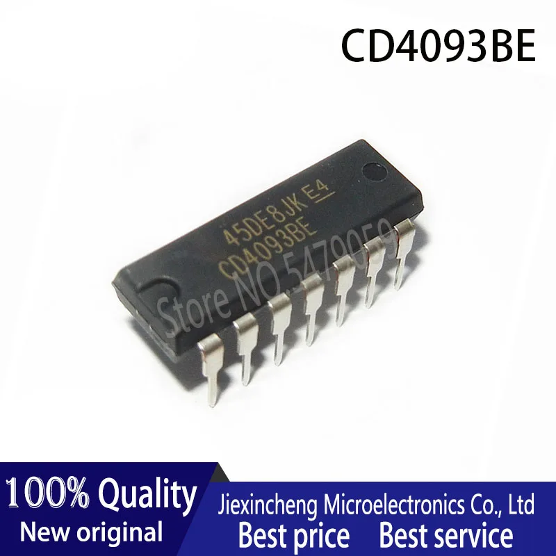 CD4093BE DIP CD4093 DIP-14 HCF4093BE HCF4093 IC 100% новый оригинал | Электроника