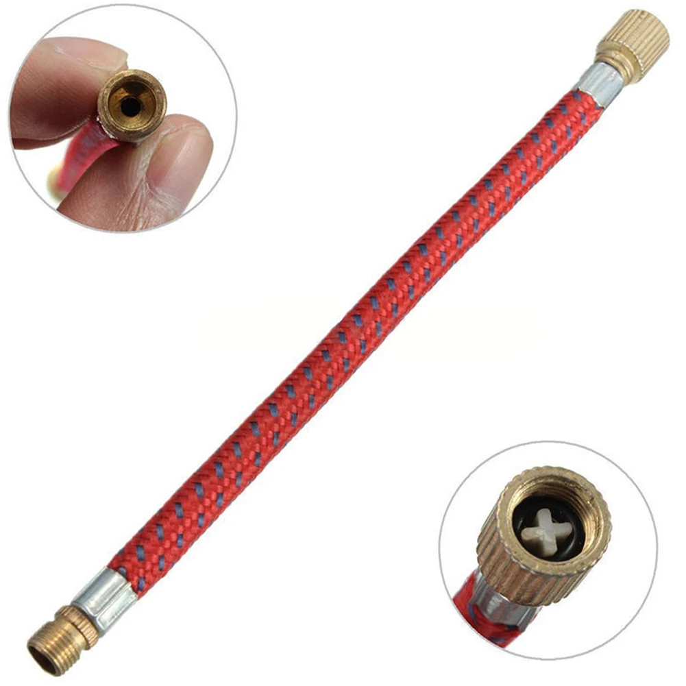 

7pcs Cycling Outdoor Durable Needle Bicycle Accessories Metal Universal Tire Adapter Portable Multifunctional Pump Connector