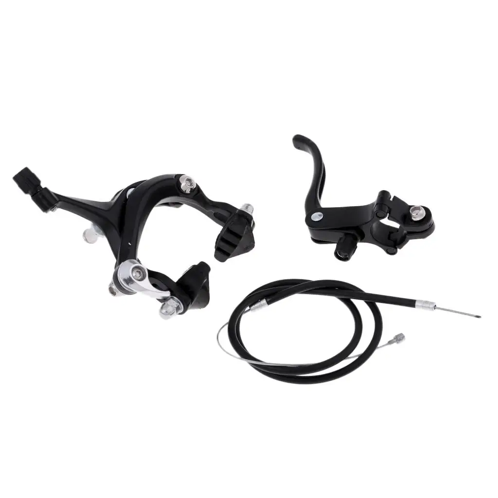 

Bike Bicycle U Brake Caliper Front/Rear Braking Brake Levers and Brake Cable