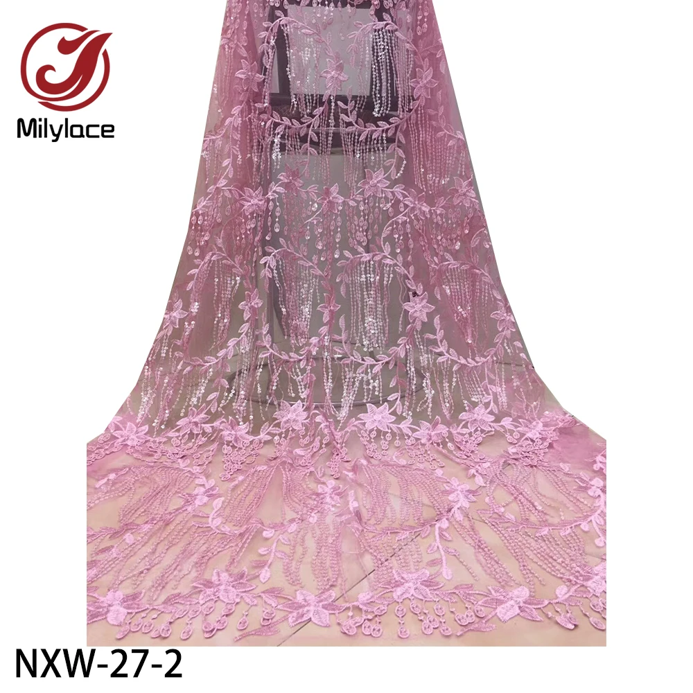 2020 африканские кружевные вышитые свадебные нигерийские шнурки ткань высокого