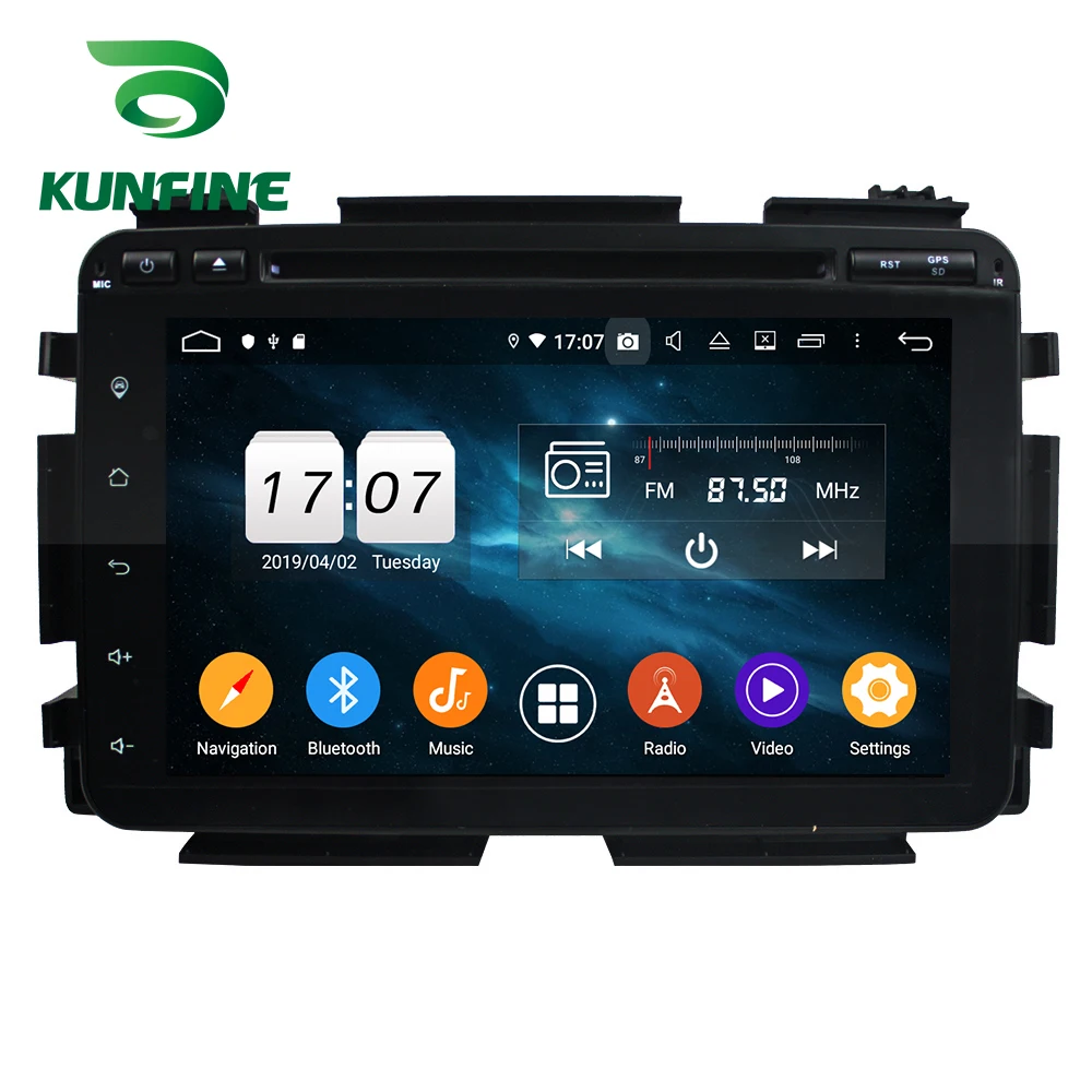 Android 9 0 Восьмиядерный 4 Гб RAM 64 ROM автомобильный DVD GPS навигация мультимедийный