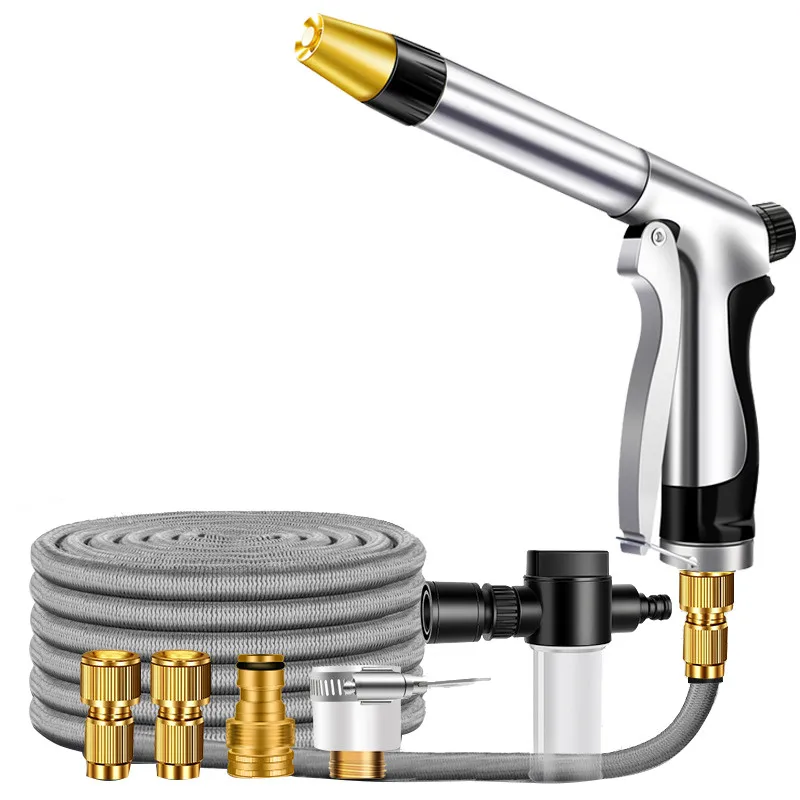 Новый высококачественный растяжимый шланг для сада Магический гибкий насадка для автомобильной мойки пены и воды.