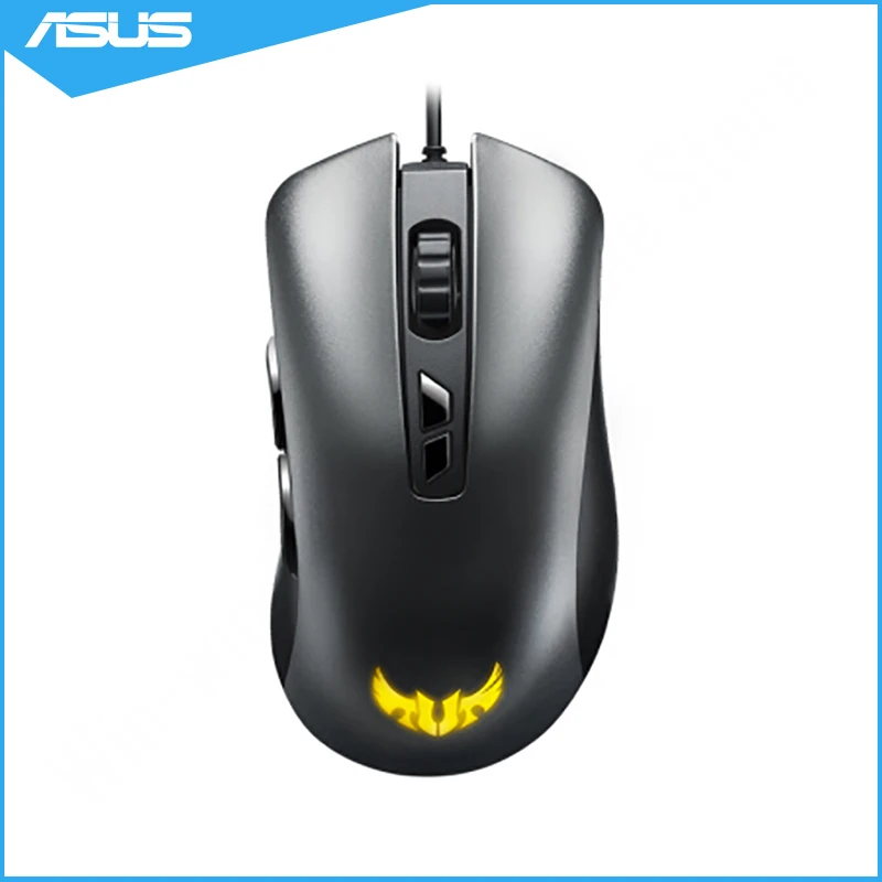 

Игровая мышь ASUS TUF Gaming M3, эргономичная Проводная игровая мышь RGB с сенсором 7000 dpi, Семь программируемых кнопок и синхронизацией Aura Sync