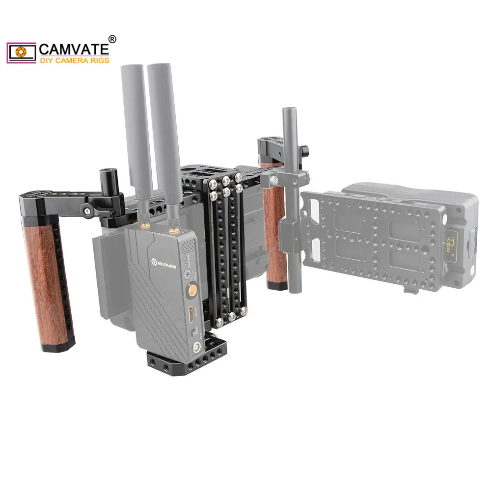 Крепление для монитора управляющего камеры CAMVATE с соединительной рейкой сыра и