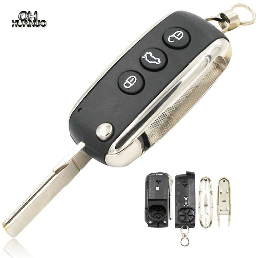 3 кнопочный модифицированный складной флип чехол для ключа брелока