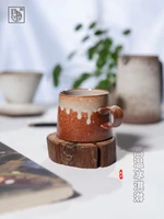 girls milk coffee mug ceramic gift retro handmade vintage hot chocolate mug latte nordic milk beker drinkware by50mu