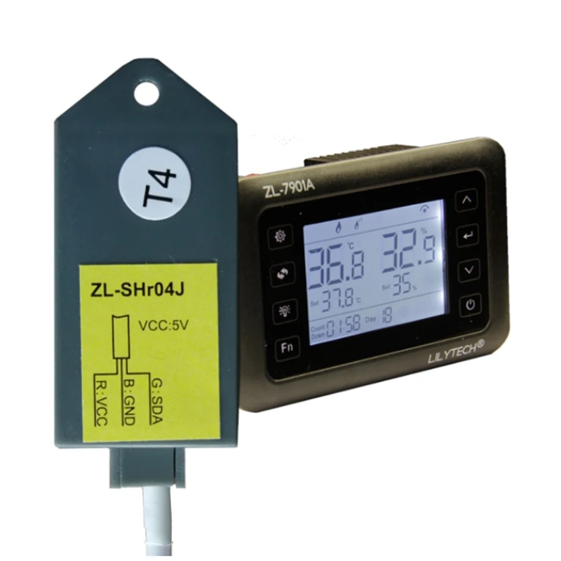 

Многофункциональный автоматический инкубатор LILYTECH,ZL-7901A,100-240Vac,PID, контроллер инкубатора, инкубатор температуры и влажности