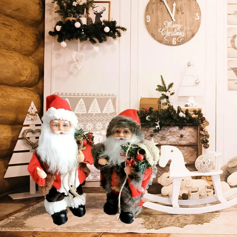 

Electric Music Santa Claus Toy Dance Singing Party Year Christmas Decorations Animals Toys Stuffed Supplies Gift New Z3h6