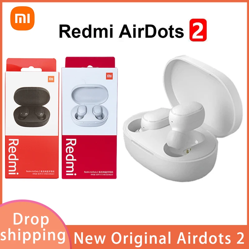 

TWS-стереонаушники Xiaomi Airdots 2 с поддержкой Bluetooth 5,0, 3 шт./лот