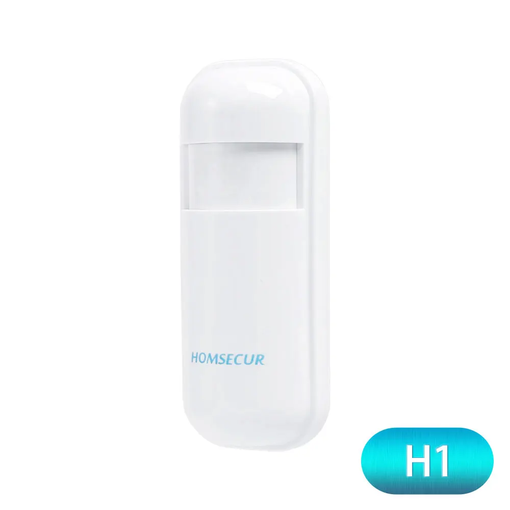 HOMSECUR DIY беспроводная домашняя безопасность wifi GSM Сигнализация приложение пульт дистанционного управления RFID карта Arm Disarm(панель сигнализации LA02 PIR и т. д - Цвет: PIR Motion Sensor