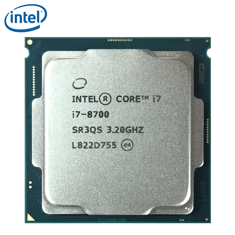 Intel Core i7-8700 i7 8700 3.2 GHz Six-Core Twelve-Thread CPU Processor 12M 65W LGA 1151 | Компьютеры и офис