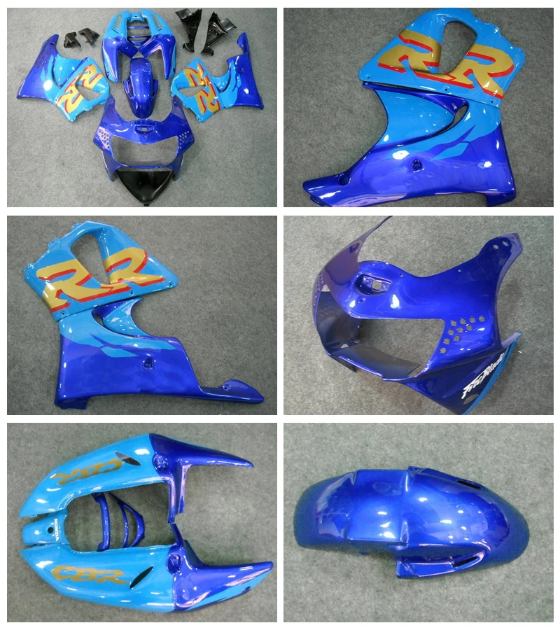 

DAKE Fullset Dr&Lt BLue Fairings for HONDA CBR900RR 919 98 99 CBR 900RR 1998 1999 CBR919 1998 1999 fairing parts #s6gg22